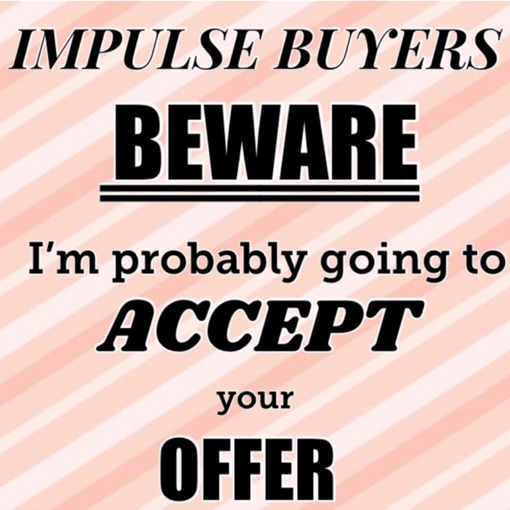 Impulse Buyers Beware Sign